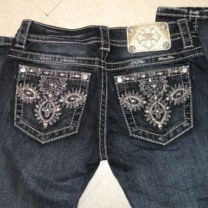 Miss Me Slim Boot Cut Jeans